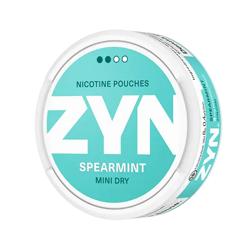 ZYN Spearmint Mini Dry 3mg snuslink.com
