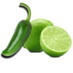 Lime, jalapeño